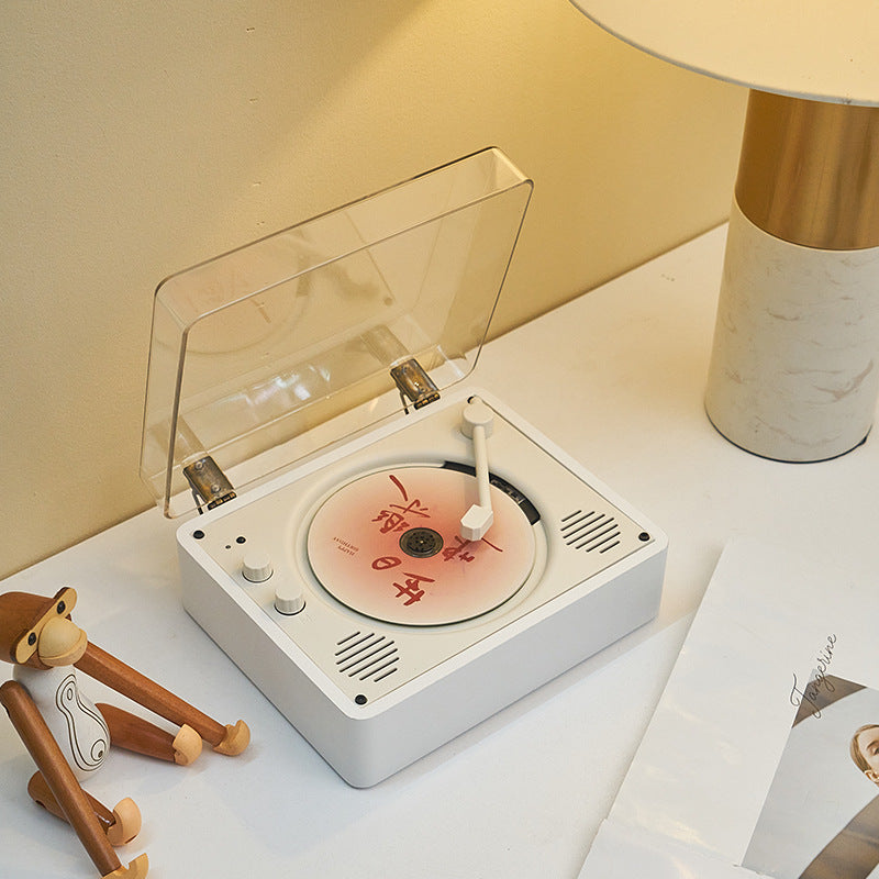 Wooden Vintage Portable Tray CD Player Player