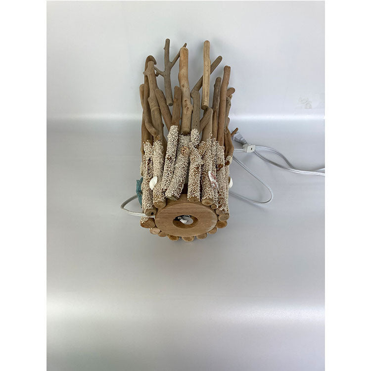 Nordic Retro Creative Driftwood Decorative Table Lamp