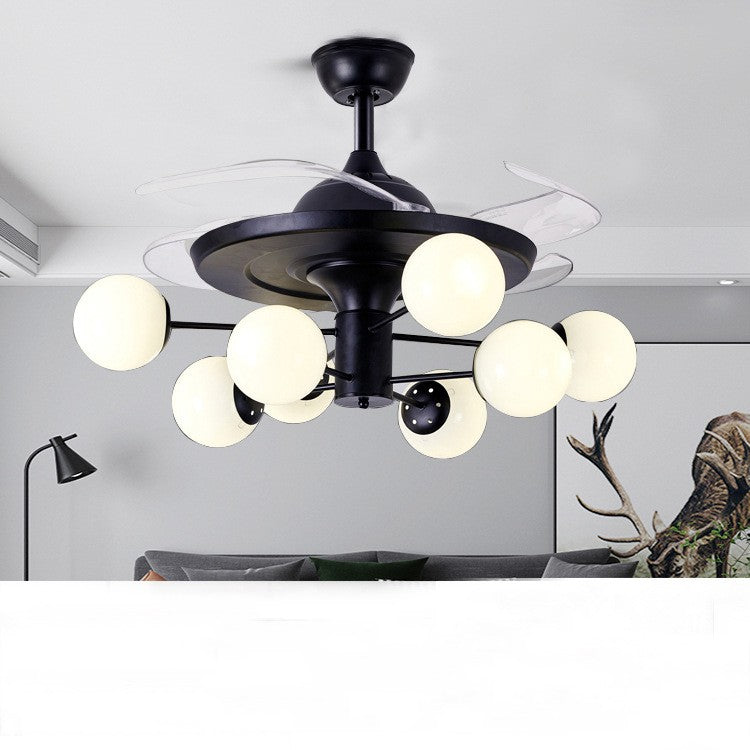 Nordic Ceiling Fans With LED Light Remote Control Ceiling