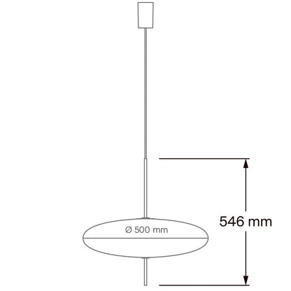 UFO Chandelier Modern Minimalist Exhibition Hall