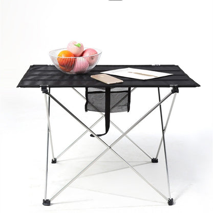 Grande table pliante extérieure en alliage d'aluminium