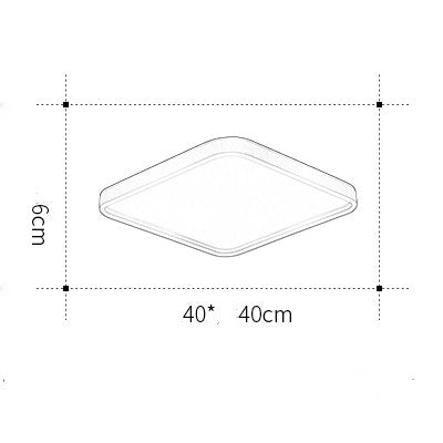 Luz de techo Led Simple moderna, luz de estudio nórdica, luz de dormitorio principal para habitación