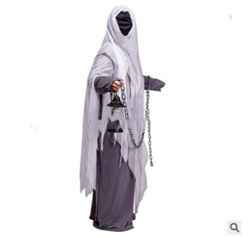 Halloween Cosplay Lantern Ghost Horror Robe Party Costume