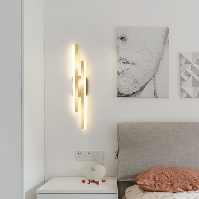 Applique murale d'intérieur à LED minimaliste scandinave