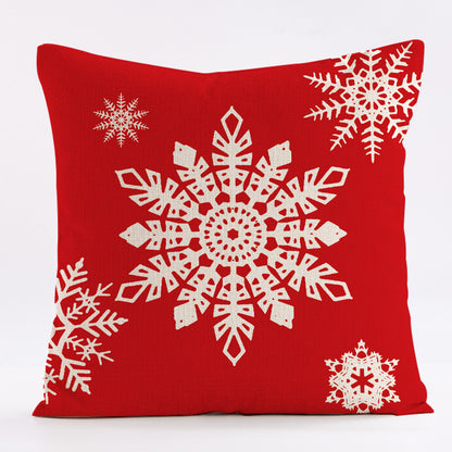 Home Fashion Simple Christmas Pillow Cover