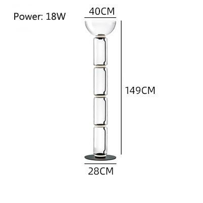 Lámpara de pie creativa simple y moderna