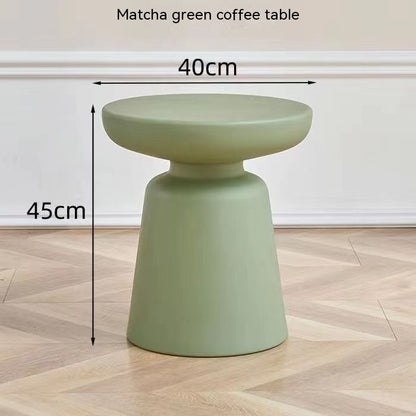 Mushroom Stool Plastic Minimalist Table Small Coffee Table Bedside Small Table