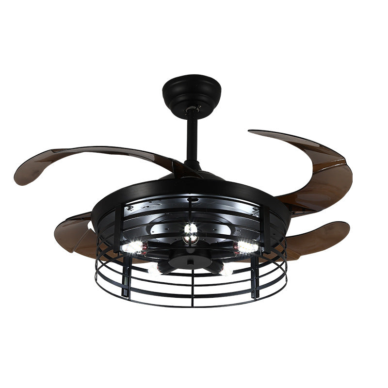 Industrial Wind Integrated American Retro Fan Lamp