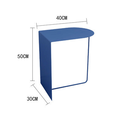 Table de chevet créative de luxe avec lumière latérale de canapé