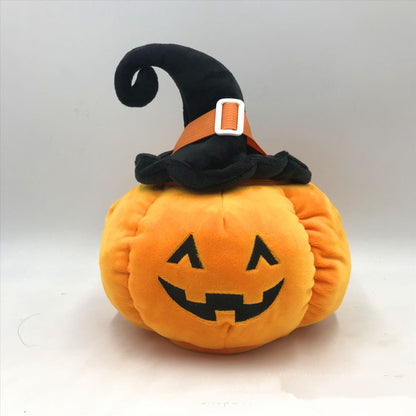 New Halloween Hat Pumpkin Pillow Plush Toy