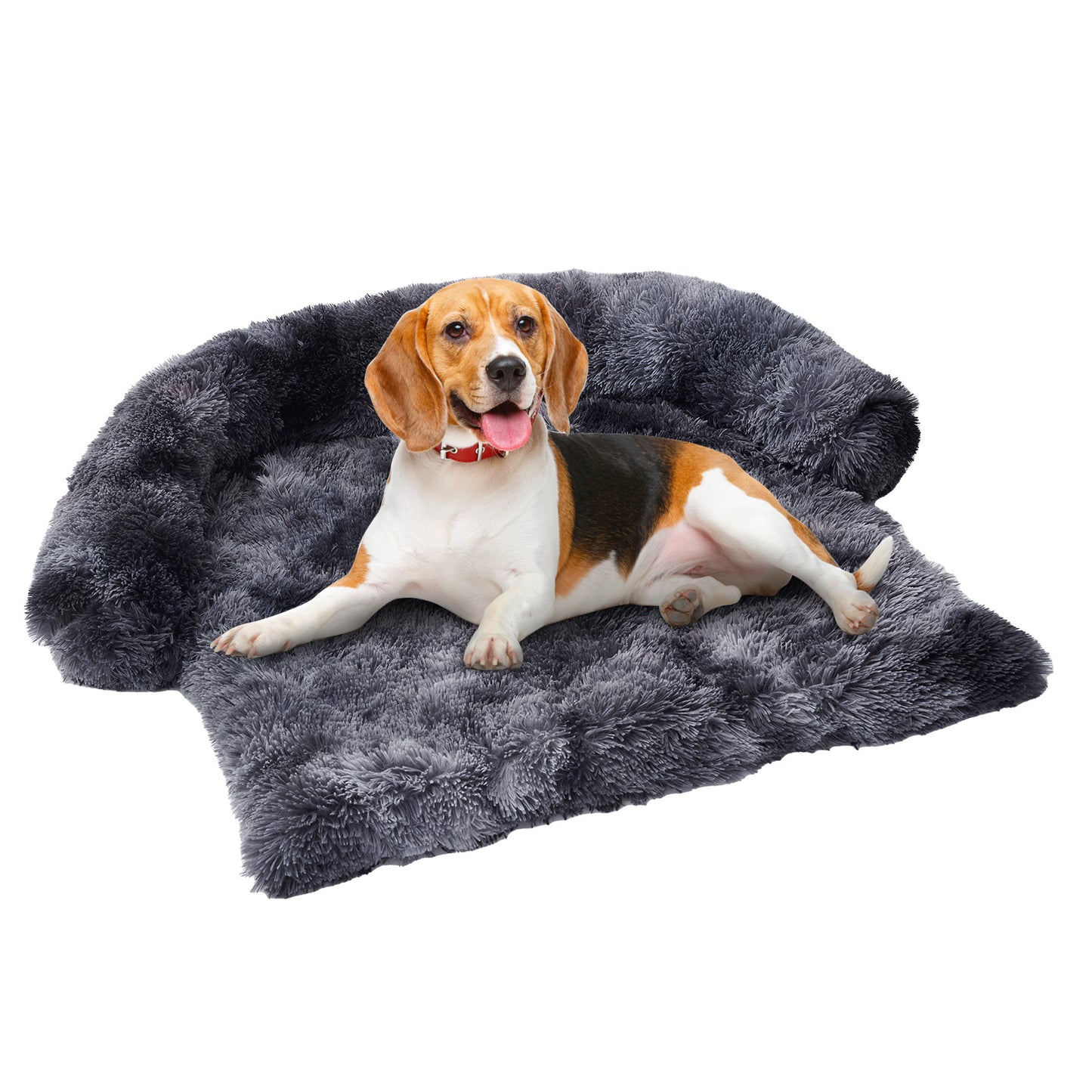 Alfombrilla para sofá para perros, antideslizante, lavable a máquina, cómoda almohadilla para mascotas para perros y gatos grandes, cojín para sofá de interior con funda extraíble, 43 x 41 x 7 pulgadas 