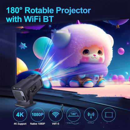 Proyector pequeño inteligente HD