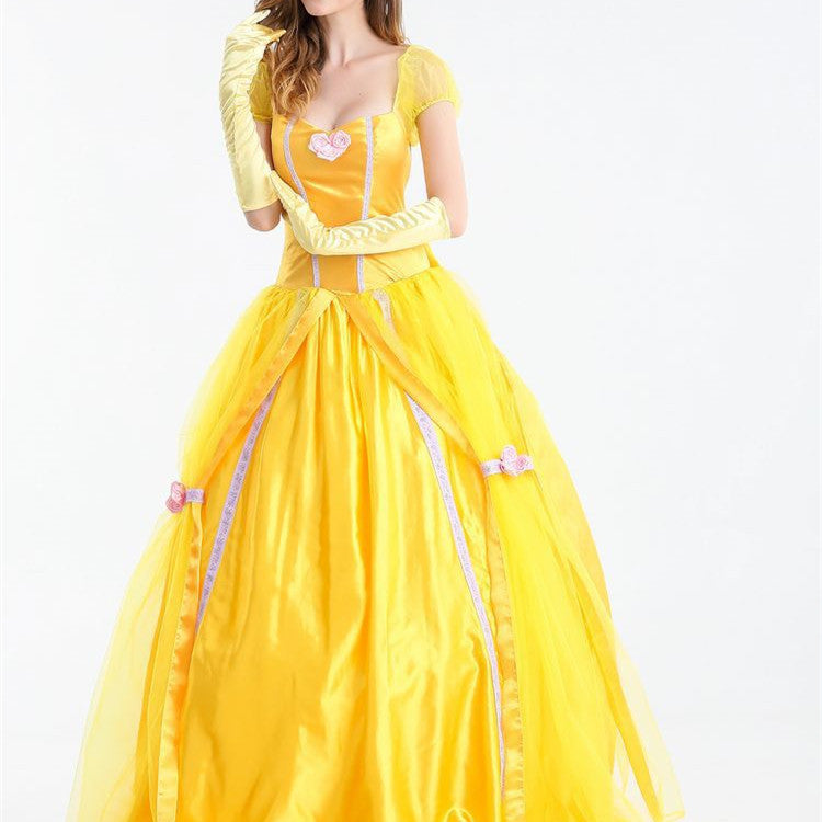 Costume de photographie de princesse cosplay d'Halloween