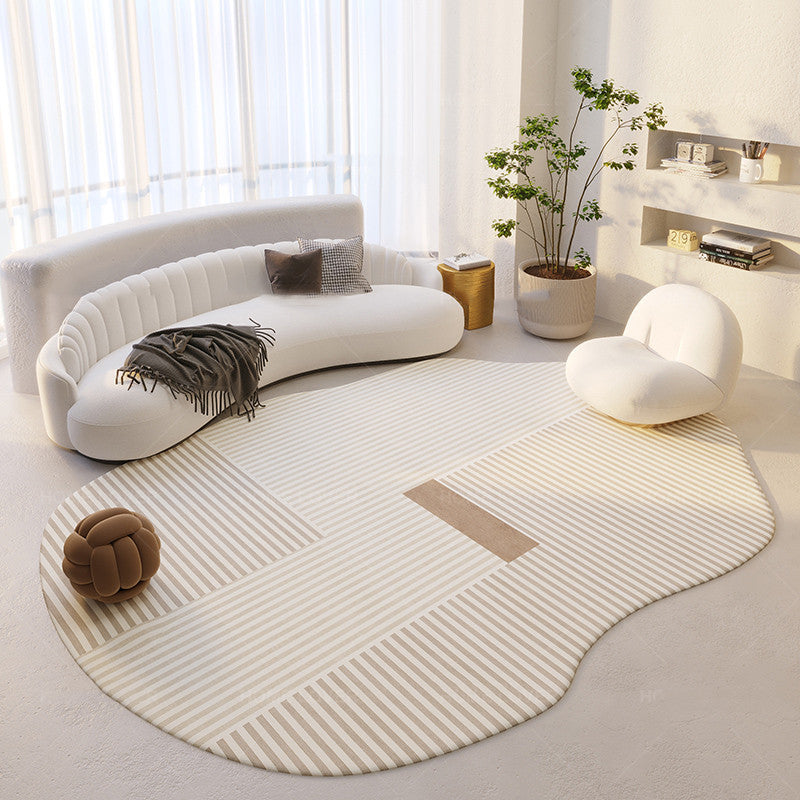 Tapis de sol de Table basse de canapé Simple de forme irrégulière domestique