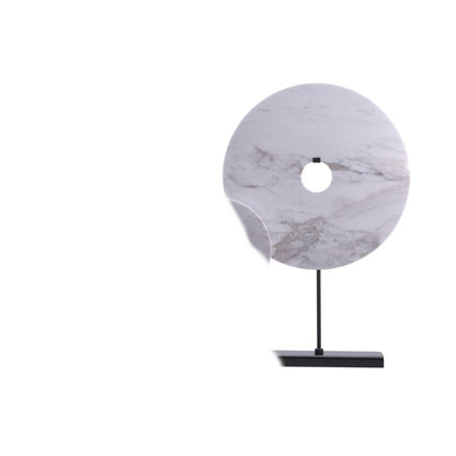 Marble Peace Ruyi Button Decoration