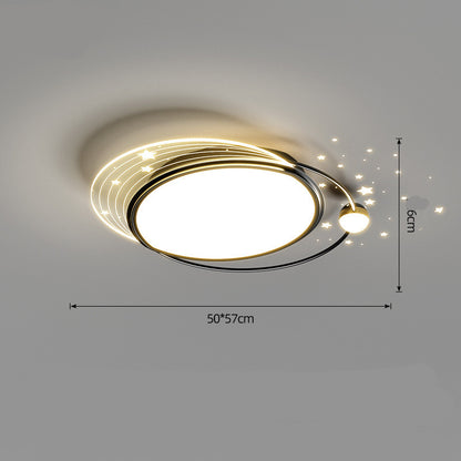 La lampe de chambre à LED est chaleureuse et romantique