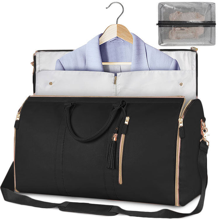 Bolso de viaje de gran capacidad, bolso de mujer, bolso plegable para traje, bolsos de ropa impermeables