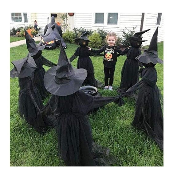 Halloween Witch Decoration Ghost House Layout Props