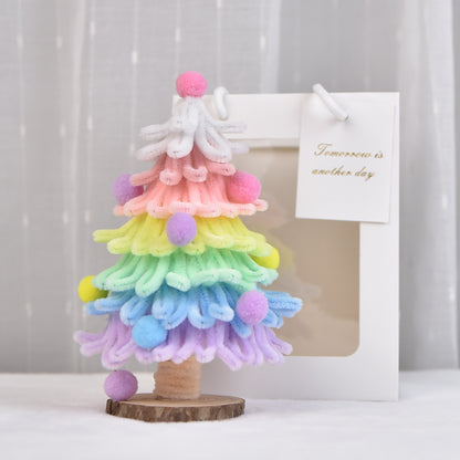 Paquete de materiales para hacer un mini árbol de Navidad