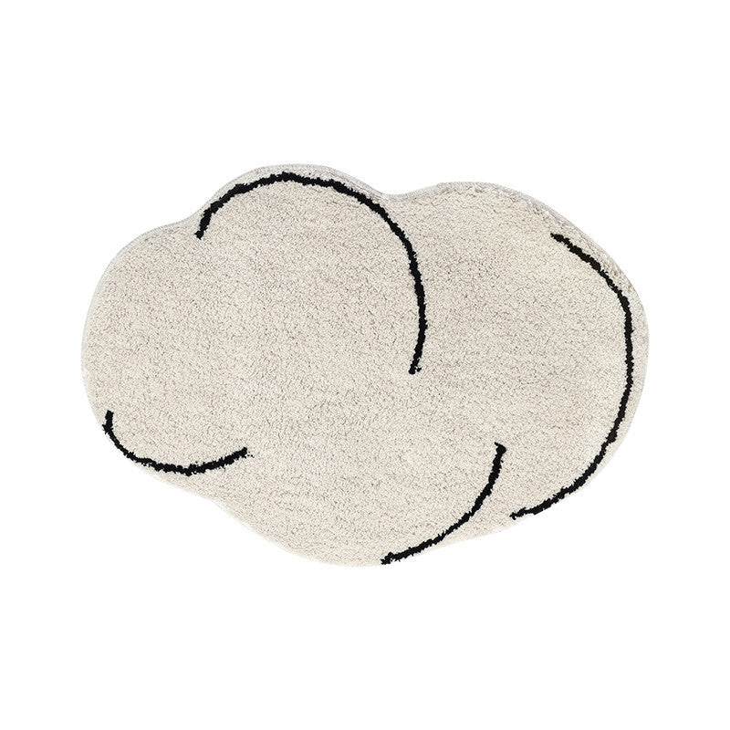 Cloud Carpet Entry Into The Bathroom Bathroom Absorbent Non-slip Mat