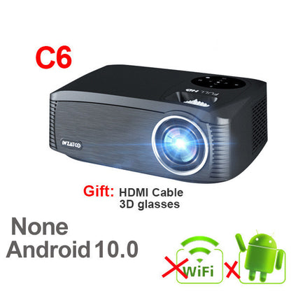 New Smart Android Electronic School Shape HD 1080P 4K Projector