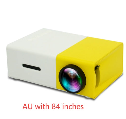 Projecteur Portable 3D Hd Led, cinéma maison, HDMI, Audio Usb, Mini projecteur Yg300