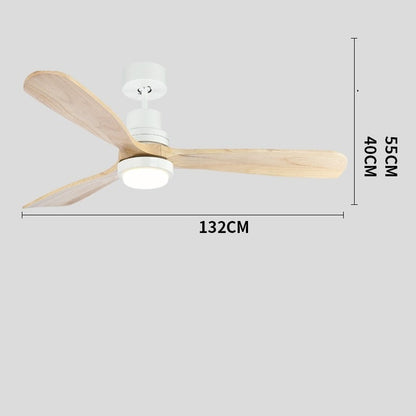 Modern Simple Living Room Ceiling Fan Lamp