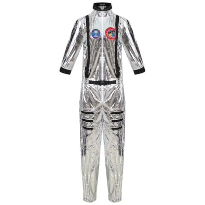 Costume d'astronaute d'Halloween pour homme aviateur terrien