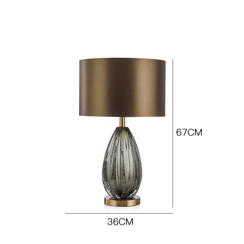 American Light Luxury Living Room Bedroom Bedside Lamp