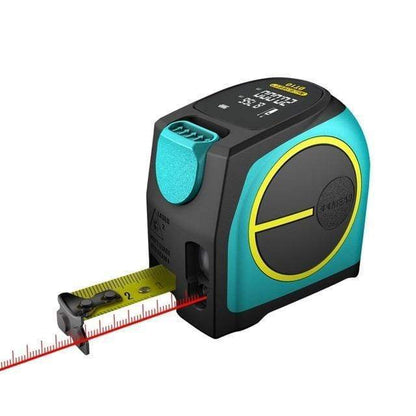 Distancia electrónica de la herramienta de cinta métrica láser 2 en 1