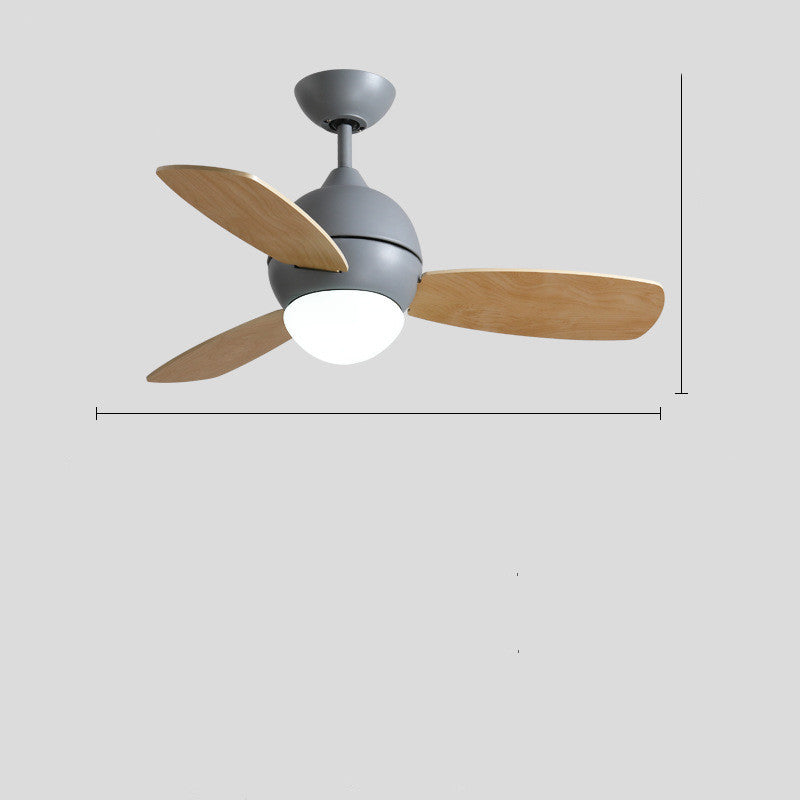 Children's Simple Fan Lamp Suitable For Living Room