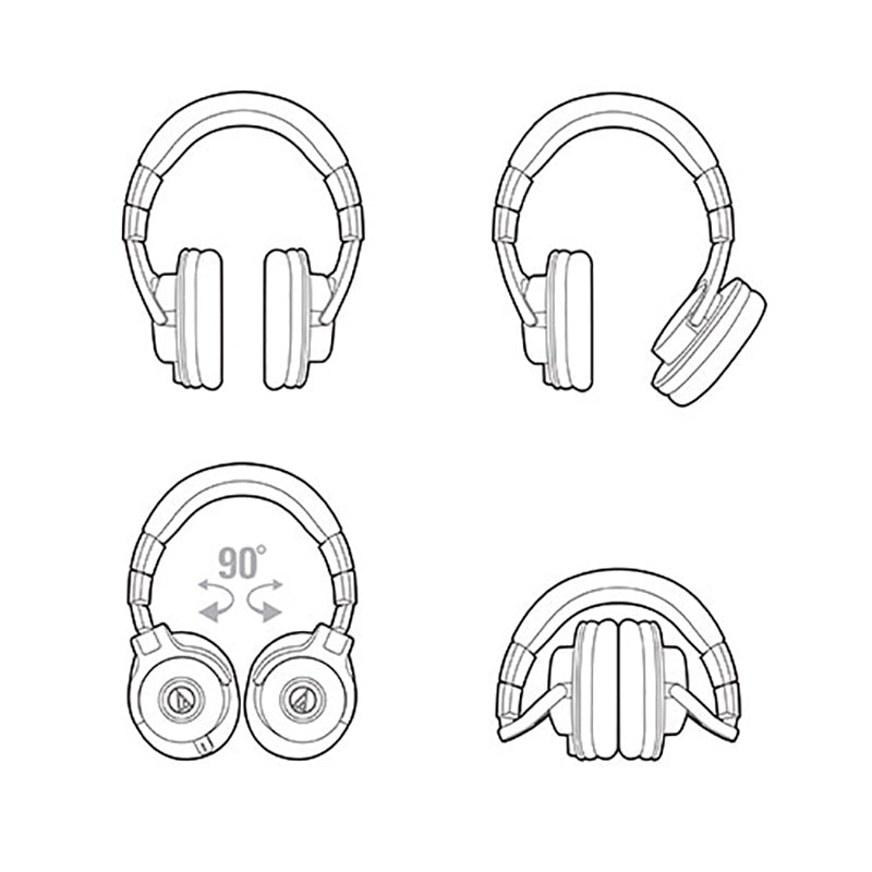 Auriculares HIFI portátiles con monitor ATH-M40x