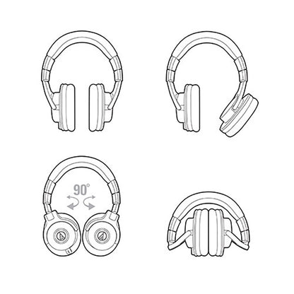 Auriculares HIFI portátiles con monitor ATH-M40x