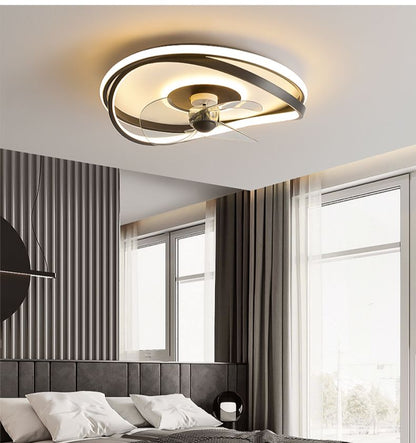 Simple Modern Package Of Lamps In Bedroom And Dining Room