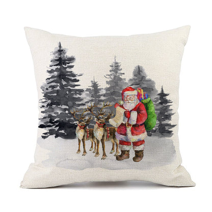 Christmas Combination Pillow Cover Home