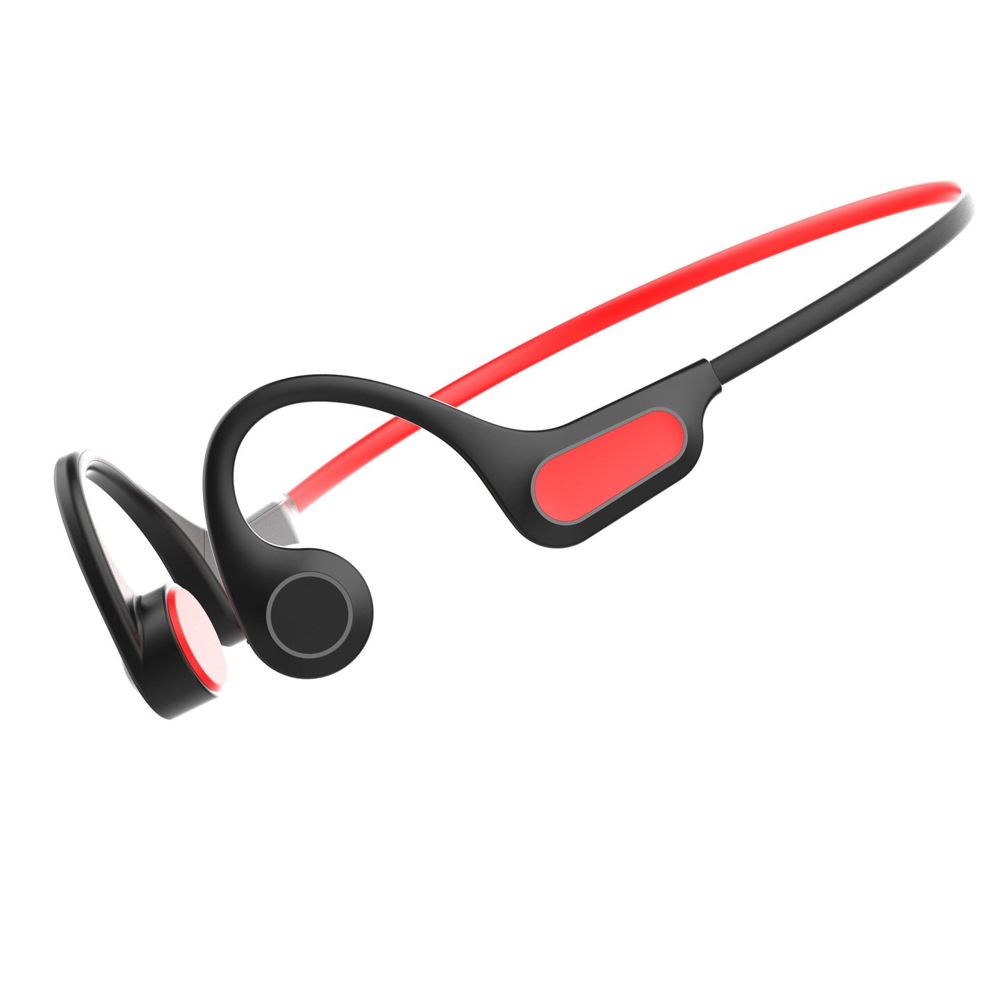 Casque à Conduction osseuse casque Bluetooth en plastique sport sans fil Non intra-auriculaire