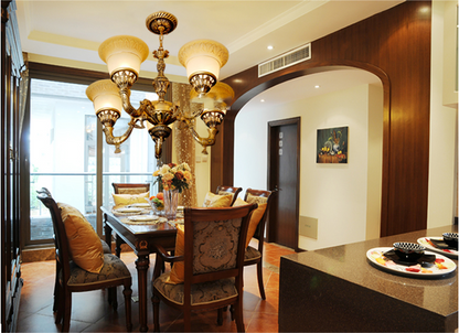 Bowl Terrace Ceiling Chandelier Rustic Beige and White Glass