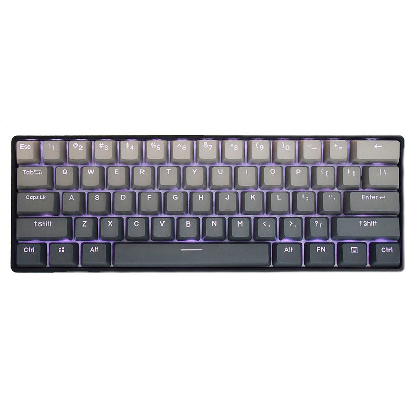 Simple Gradient 64 Radio Competitive Mechanical Bluetooth Keyboard