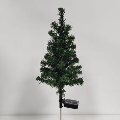 Lampe solaire pour sapin de Noël, décoration de jardin, lumières de Noël, décorations de jardin de campagne