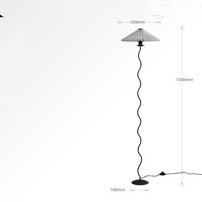 Lámpara de noche minimalista japonesa para sala de estar y dormitorio