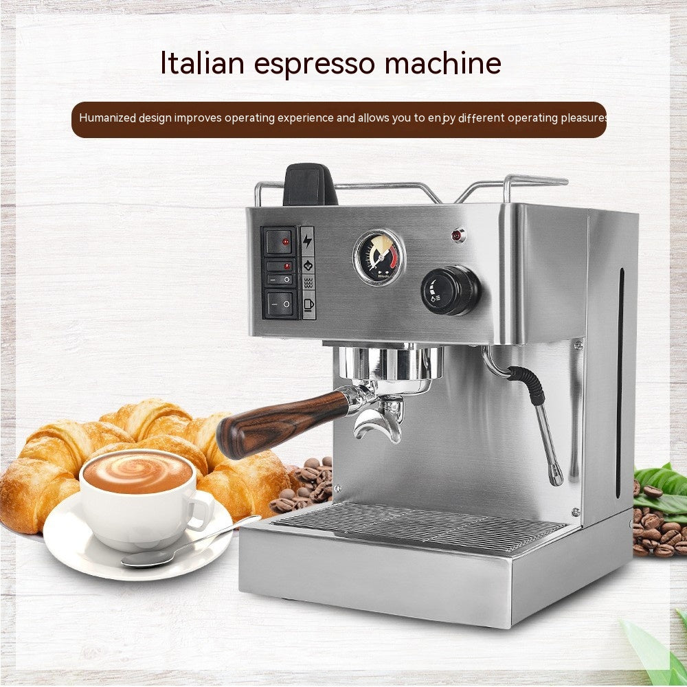 Cafetera italiana semiautomática concentrada