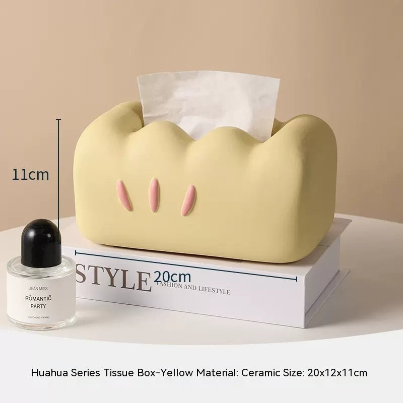 Cream Style Household Dining Table Tissue Box