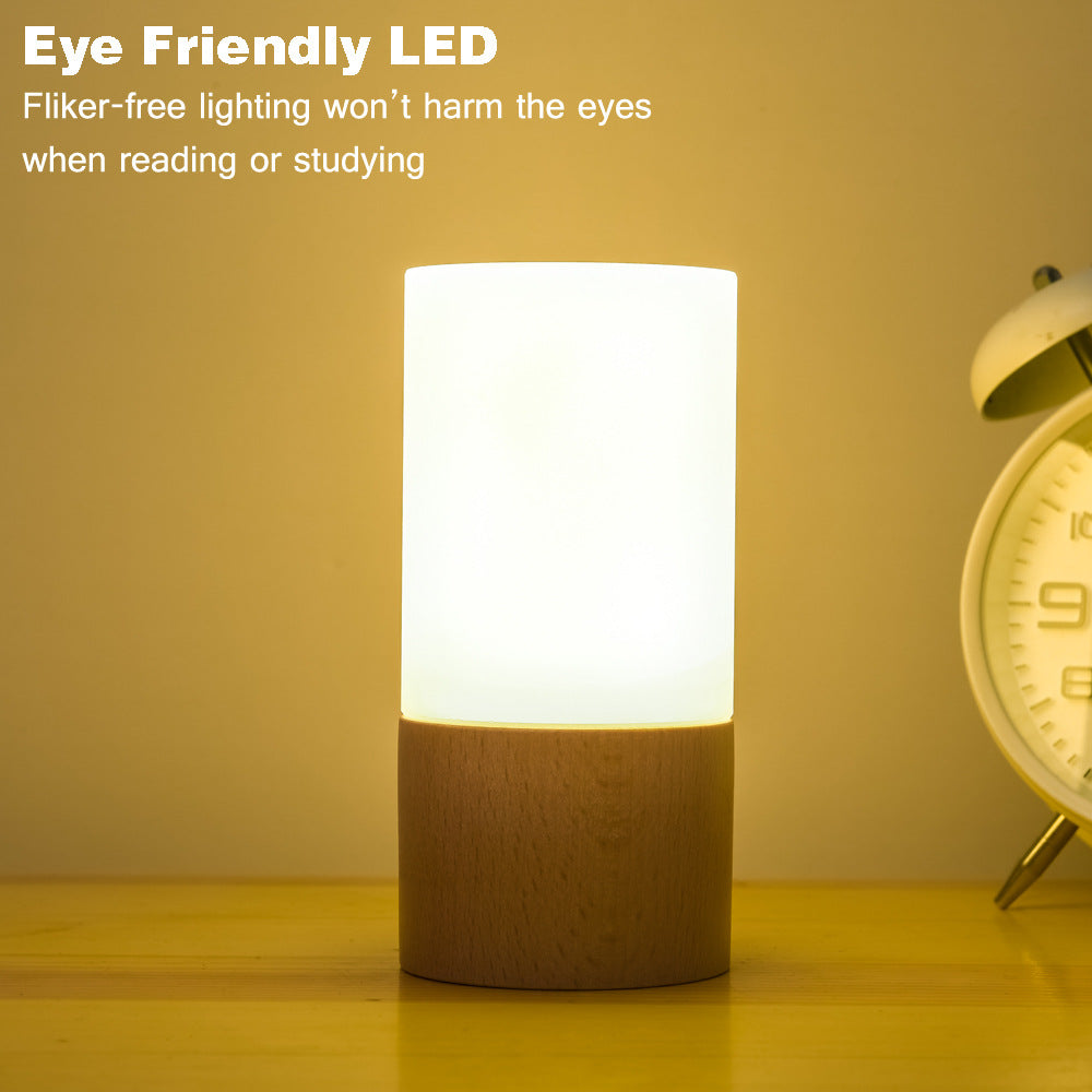 Smart Solid Wood Led Night Light Creation