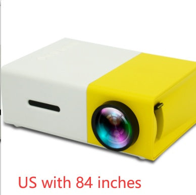 Projecteur Portable 3D Hd Led, cinéma maison, HDMI, Audio Usb, Mini projecteur Yg300