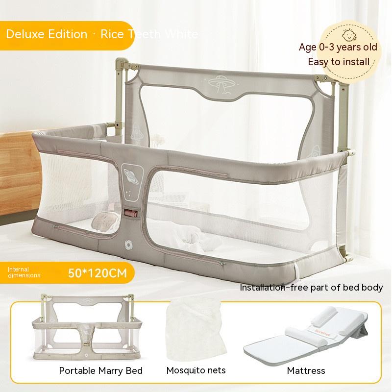 Newborn Multifunctional Small Bed Portable Protective Grating