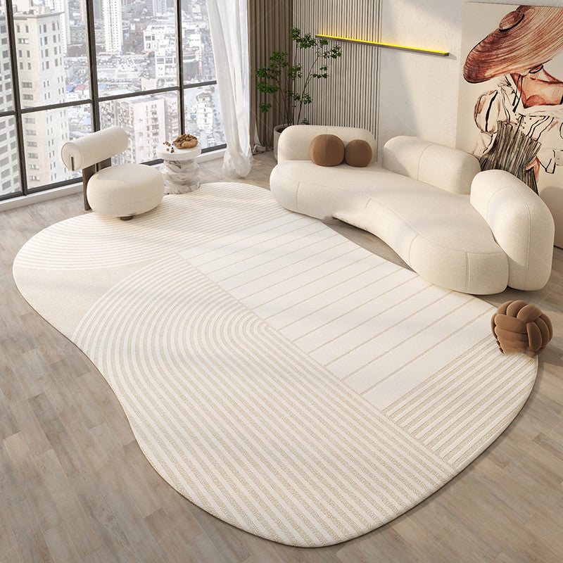 Tapis de sol de Table basse de canapé Simple de forme irrégulière domestique