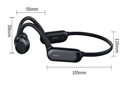 Auriculares bluetooth impermeables IPX8 para natación por conducción ósea