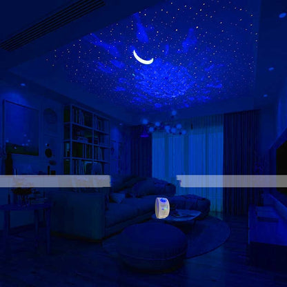 Lampe de projection de ciel étoilé LED Bluetooth avec télécommande