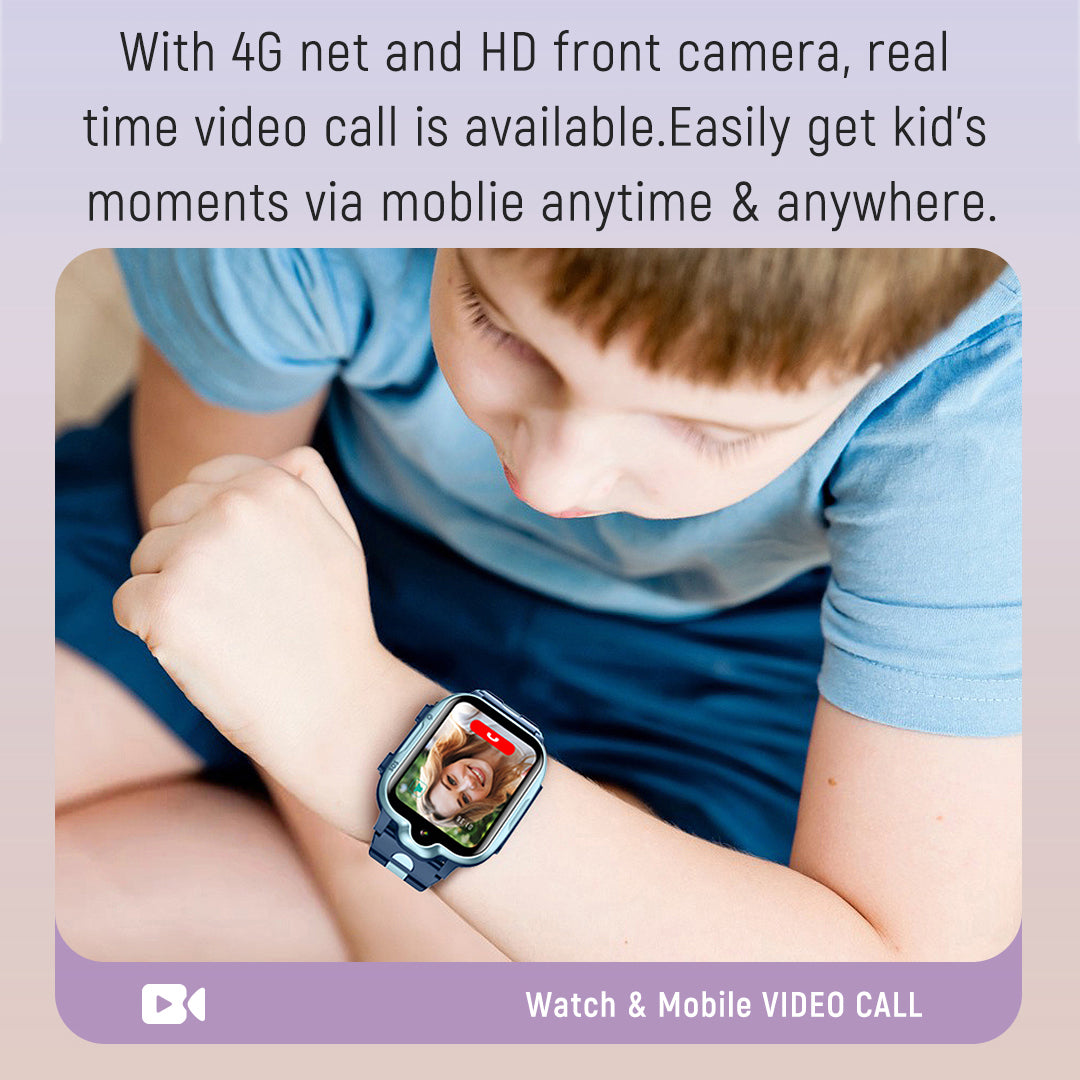 Reloj de videollamada con localizador GPS 4G para niños K15