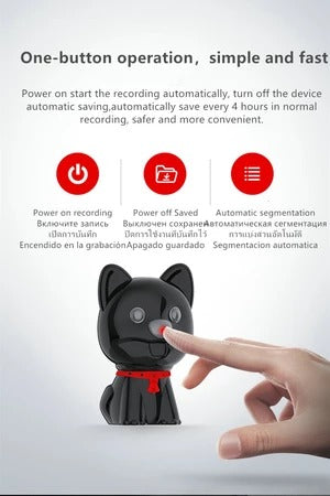 Professional HD cute pet recording pen